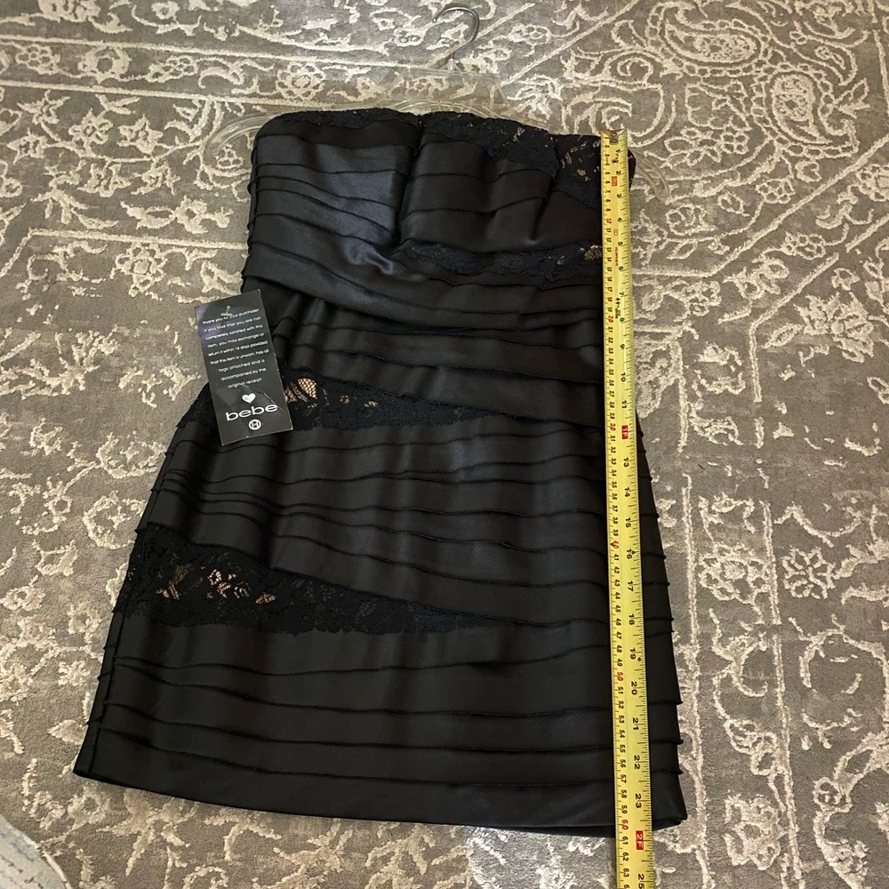 Bebe satin and lace dress XS - Picture 4 of 5
